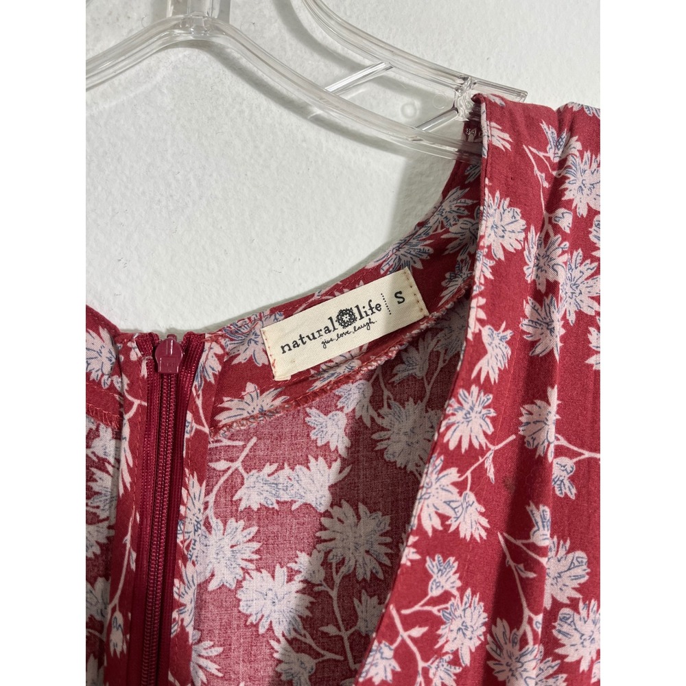 NATURAL LIFE Evangeline Maxi Dress in Red Wildflower - Picture 11 of 13